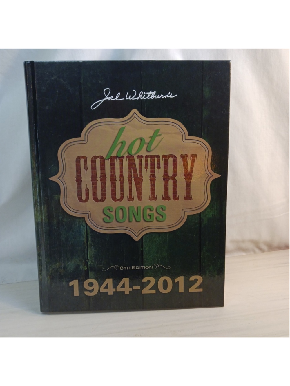 Joel Whitburn Hot Country Songs, 1944-2012 Very Good 8th Edition Hardcover